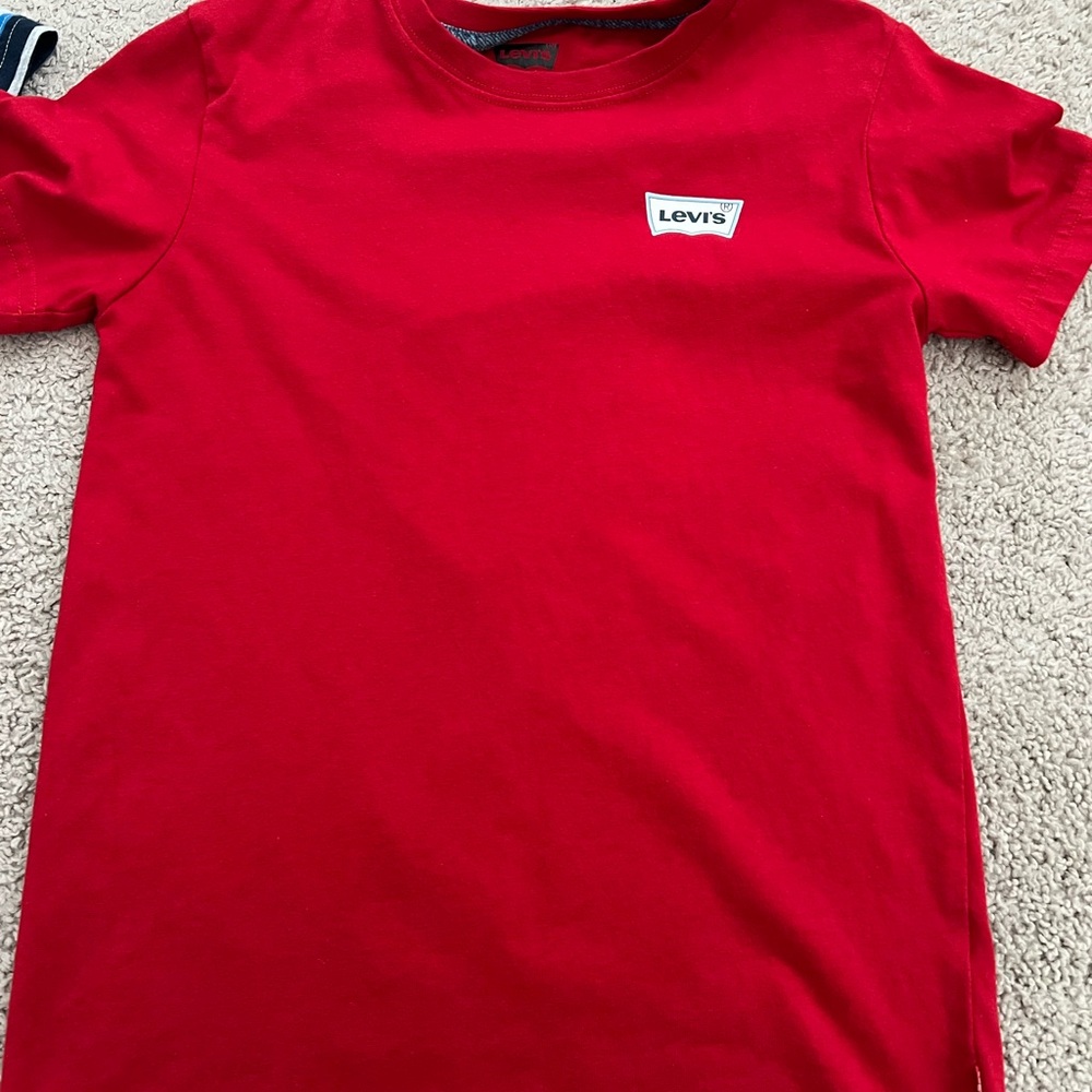 Levi's Vibrant Red Kids Tee